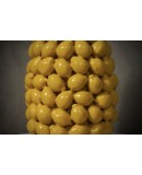 Venetian Ceramics Round Yellow Color Vases Venetian Ceramics Round Yellow Color Vases