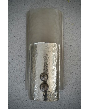 Murano Silver Art Glass Mid-Century Wall Light and Sconces