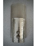 Murano Silver Art Glass Mid-Century Wall Light and Sconces Murano Silver Art Glass Mid-Century Wall Light and Sconces