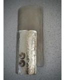 Murano Silver Art Glass Mid-Century Wall Light and Sconces Murano Silver Art Glass Mid-Century Wall Light and Sconces
