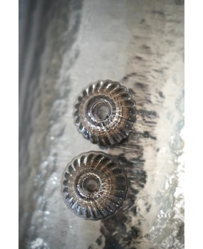Murano Silver Art Glass Mid-Century Wall Light and Sconces
