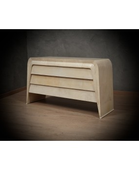 MidCentury Goatskin Italian Chest of Drawer