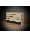 Cassettone MidCentury in pergamena Italiano