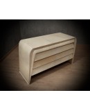 Cassettone MidCentury in pergamena Italiano