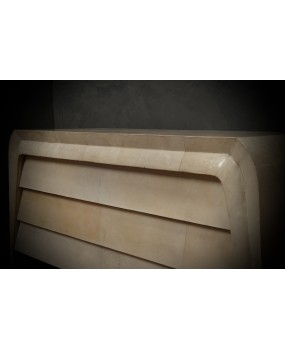 Cassettone MidCentury in pergamena Italiano