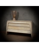 MidCentury Goatskin Italian Chest of Drawer