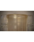 Vaso in vetro soffiato color oro di Murano