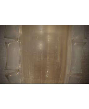 Murano Art Glass Blown Glass Gold Color Midcentury Vase