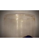 Vaso in Vetro Soffiato di Murano di Colore Oro e Blu