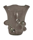 Vaso in Vetro Soffiato di Murano di Colore Trasparente