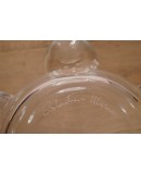 Vaso in Vetro Soffiato di Murano di Colore Trasparente