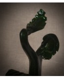 Murano Green Glass Sculpture, 2000