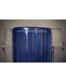 Vaso in Vetro Soffiato di Murano di Colore Azzurro