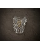 Murano Art Glass Blown Glass Transparent Color Wall Light and Sconces