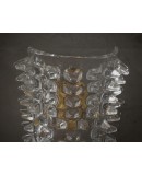 Murano Art Glass Blown Glass Transparent Color Wall Light and Sconces