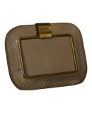 Barovie & Toso Murano Transparent Color Art Glass Picture Frame