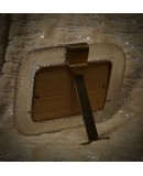 Cornice in vetro artistico trasparente di Murano Barovier & Toso