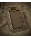 Barovie & Toso Murano Transparent Color Art Glass Picture Frame