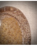 Uovo di Murano Color Oro e Rosa, 1980