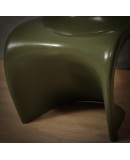 Sedia Singola Verner Panton Verde, 1960