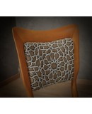 Vittorio Dassi Maple Wood and Velvet Midcentury Dinning Room Chairs, 1