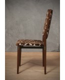 Osvaldo Borsani for Tecno Wood and Velvet Office Desk Dinning Room Cha