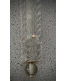 Murano Smoky Art Glass Wall Lights and Sconces
