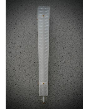 Murano Sandblasted Art Glass Wall Lights and Sconces