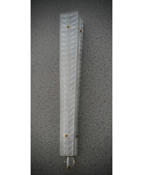 Murano Sandblasted Art Glass Wall Lights and Sconces