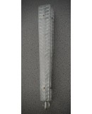 Murano Transparent Art Glass Wall Lights and Sconces