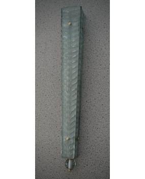 Applique in Vetro Artistico Verde di Murano