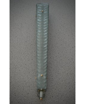 Murano Green Art Glass Wall Lights and Sconces