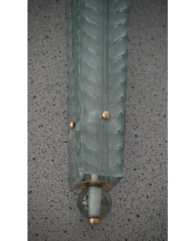 Murano Green Art Glass Wall Lights and Sconces