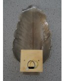 Murano Art Glass Gold and Brass Wall Light and Sconces