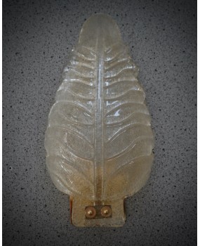 Applique in Vetro Artistico di Murano "Graniglia" Oro e Ottone