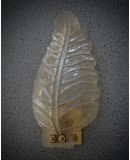 Murano Art Glass Gold "Graniglia" and Brass Wall Light and Sconces