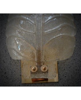 Applique in Vetro Artistico di Murano "Graniglia" Oro e Ottone