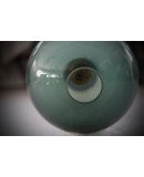 Murano Art Glass and Brass Green Color Art Deco Wall Light and Sconces