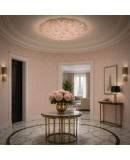 Lampadario / Plafoniera in Vetro di Murano Color Rosa