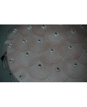 Murano Art Deco Glass Pink Color Chandelier and Ceiling Light