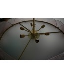 Lampadario rotondo in Vetro di Murano Rosa