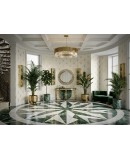 Irish Marble and Brass Italian Wall Lights and Sconces