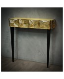 Murano Lively yellow Art Glass Italian Modern Console, 2020