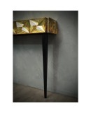 Murano Lively yellow Art Glass Italian Modern Console, 2020