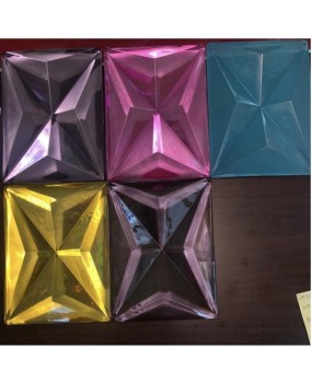 CO 46 Consolle moderna in vetro artistico giallo di Murano, 2020