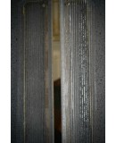 Applique in Vetro di Murano e Ottone Trasparente