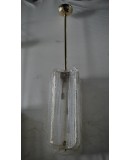 Lampadari in Vetro di Murano e Ottone Trasparente