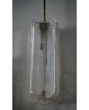 Lampadari in Vetro di Murano e Ottone Trasparente