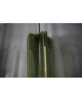 Lampadario in Vetro di Murano e Ottone di color e Verde