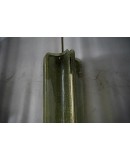 Lampadario in Vetro di Murano e Ottone di color e Verde